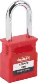 Candado de seguridad con arco automático