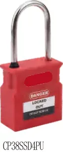 Candado de seguridad con arco automático