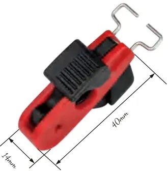 Bloqueo para disyuntor miniatura, maneta “pin-in”