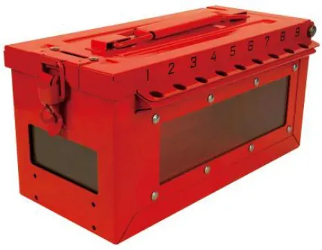Caja de bloqueo colectivo